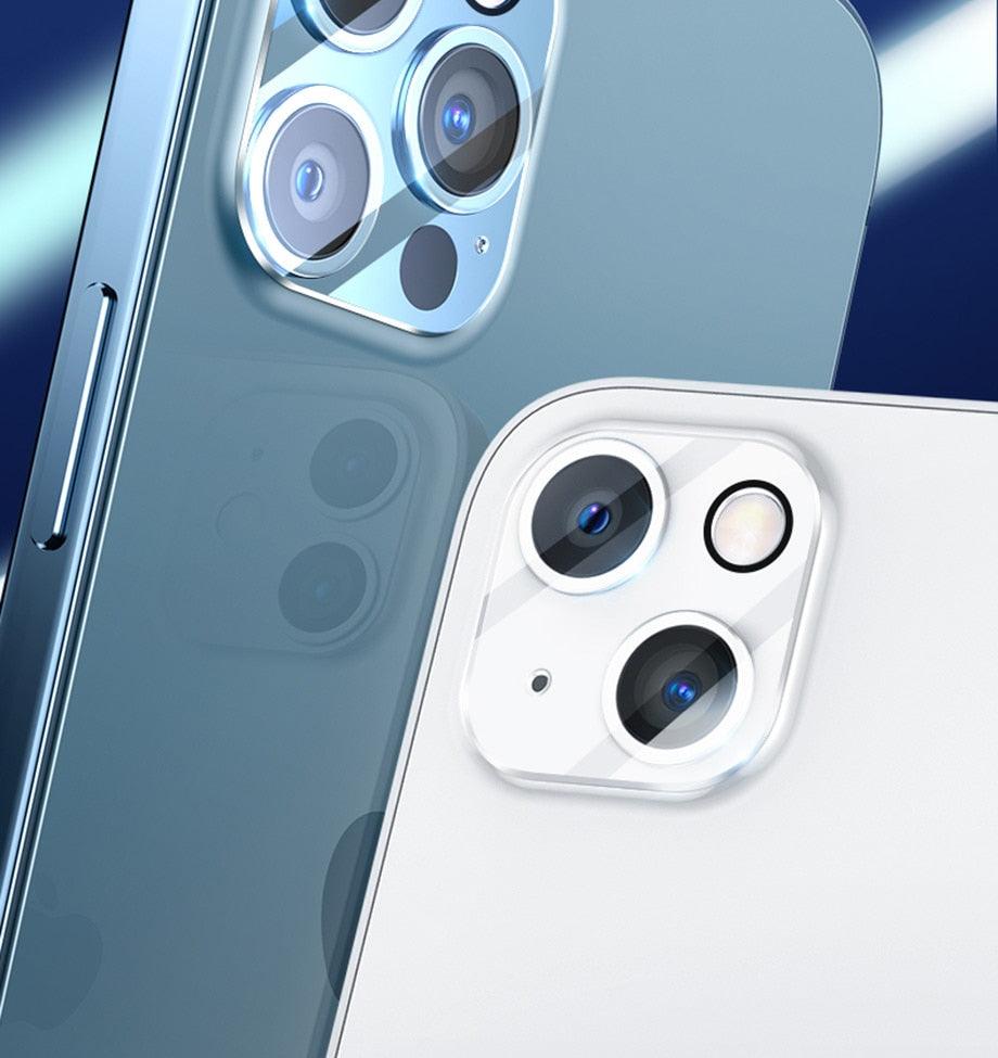 4Pcs Full Cover Protective Glass for Iphone 14 11 12 13 Pro XS Max Camera Protector for Iphone X 11pro Max 12 13 Mini Lens films Glass  Camera Lens Protector For iPhone Stevvex