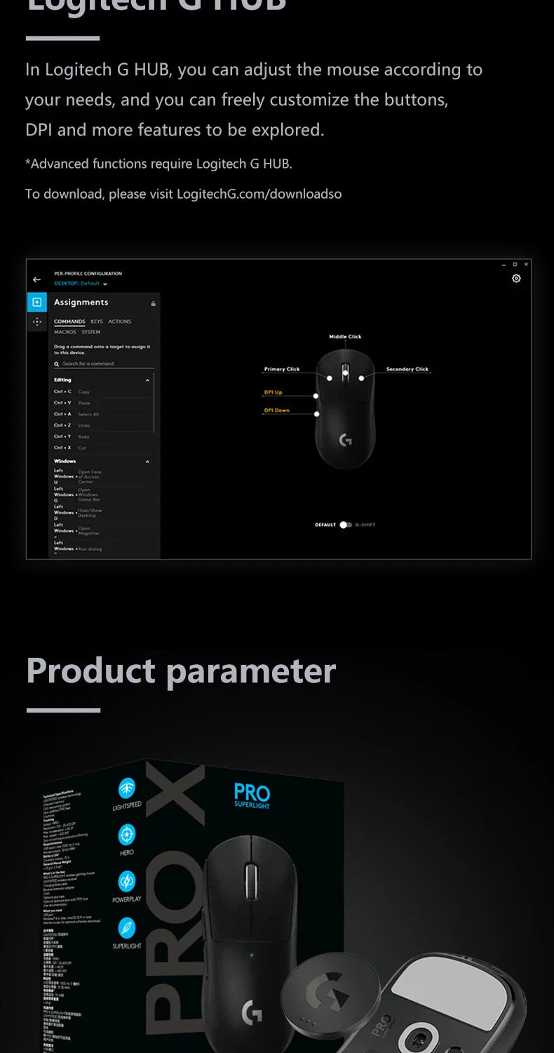 Logitech G PRO X Superlight Wireless Gaming Mouse 16K DPI Sensor Pink Wireless Gaming Mouse 25K HERO Mechanical Gaming Mouse Lootquake LLC
