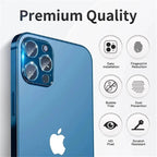 3D HD Back Camera Glass Protectors for iPhone 13 11 12 Pro Max 13Mini Lens Protective Glass Film on IPhone 14 13 PRO MAX XS XR Tempered Glass Lens Protector Anti-Bubble Anti-Scratch Camera Lens Protector