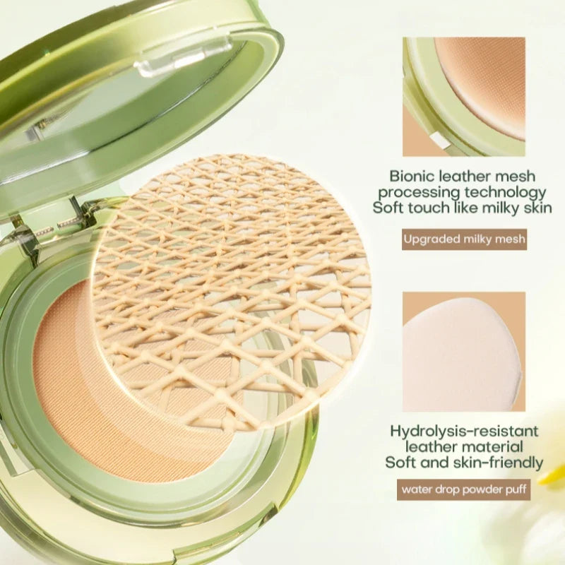 Mistine Foundation Air Cushion Makeup with Natural Dewy Finish Moisturize Nourish Powdered Cream for Dry Skin 13gx2 Lootquake LLC