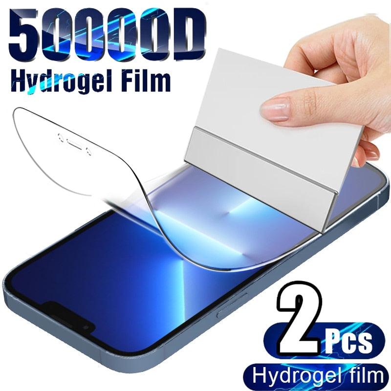Full Cover Film For iPhone 13 Pro Max Screen Protector 12 11 Pro Max Mini XR X XS Max 8 7 6 6S Plus SE 2022 Soft Film Film Screen Protector Stevvex