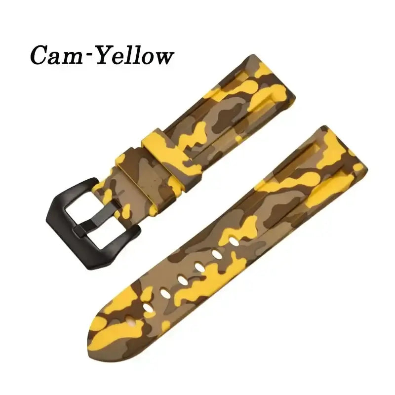 Samsung Galaxy Watch Silicone Band - Soft Waterproof Camo - SJB-DIAMOND ELITES