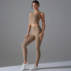 Women's tracksuit Sports Bra and Running Pants THRIXINE