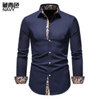 Men's Shirt with Collar White Shirts Man Long Sleeve Men's Shirts 2023 Mens Polo Shirts for Men Famous Brands Lootquake LLC
