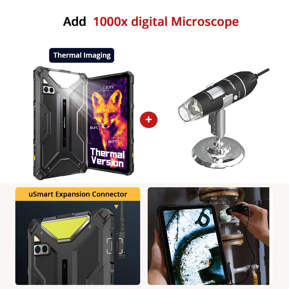 Ulefone Armor Pad 4 Ultra 5G Rugged Tablet  Thermal lmaging 10.36"2K Up to 16GB RAM 256GB ROM Android 14 11800mAh Lootquake LLC