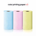 Mini Printer Paper Kids Instant Print Camera Thermal Colorful Adhesive Self-adhesive Paper for Wireless Bluetooth Printer 57mm Lootquake LLC
