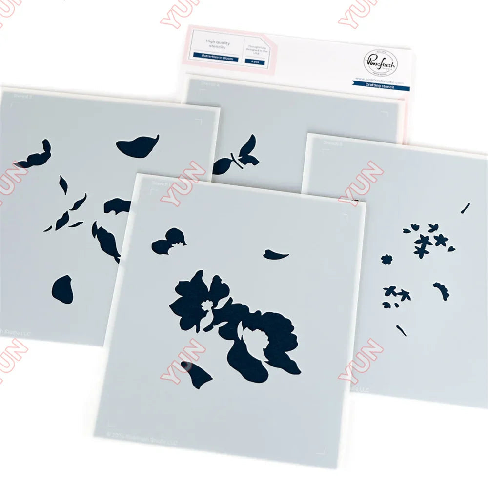 February 2025 New pink Floral Field Metal Cutting Dies Stamp Stencil Hot Foil Set DIY fresh Scrapbook Card Handmade Embossing Lootquake LLC