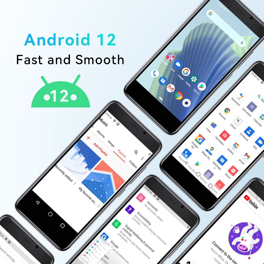 Cubot J20, 4-Inch Mini Smartphone, 16/32GB ROM (128GB Extended), Dual SIM Dual 4G Celulares, Android Mobile Phones, 2350mAh, GPS Lootquake LLC