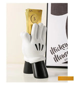 Aesthetic Hand Figurines Worship Money Creative Resin Sculpture Art Hand Statue Luxury Livingroom Decoration Desk Accessories Lootquake LLC