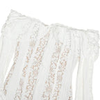 Oligai Lace Slim Mini Dress for Women Off The Shoulder Sexy Long Sleeves Club Party Dresses Bodycon Elegant Autumn Dress