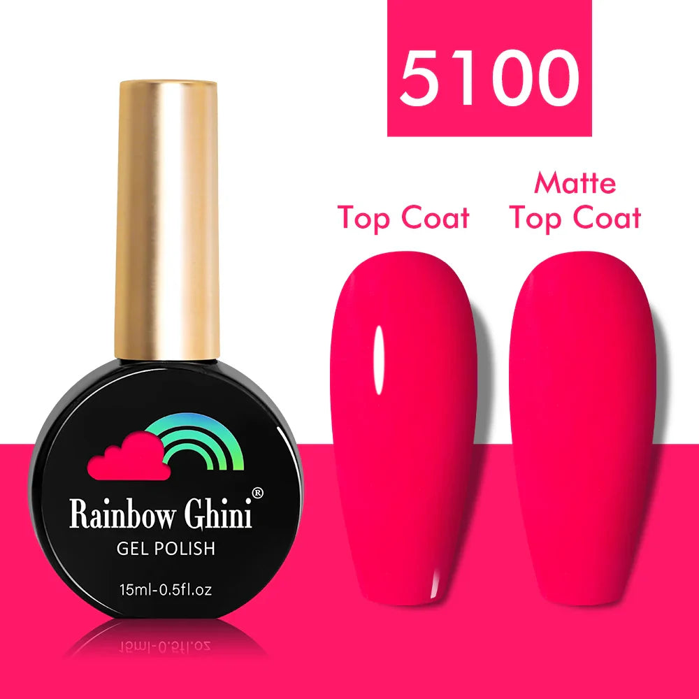Rainbow Ghini UV LED Glitter Purple Gel Nail Polish 15ml Manicure Art Accessories Nail Glue Supplies for Professionals Varnishes Lootquake LLC