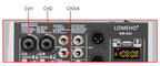 99 DSP Effects Mixing Console Podcast Mini 4/6 Channels Sound Audio Mixer Individual 48V Bluetooth USB PC Play Record AM-AX4/6 Lootquake LLC