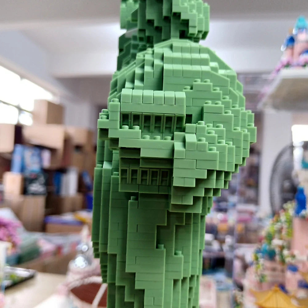 Statue of Liberty Building Block Model: Exquisitely Detailed Replica, Engaging DIY Assembly, Perfect Gift & Decor Lootquake LLC