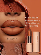 Bare Matte Silky Matte Lipstick Long-lasting Waterproof and glossy finish, Easy to color Lootquake LLC