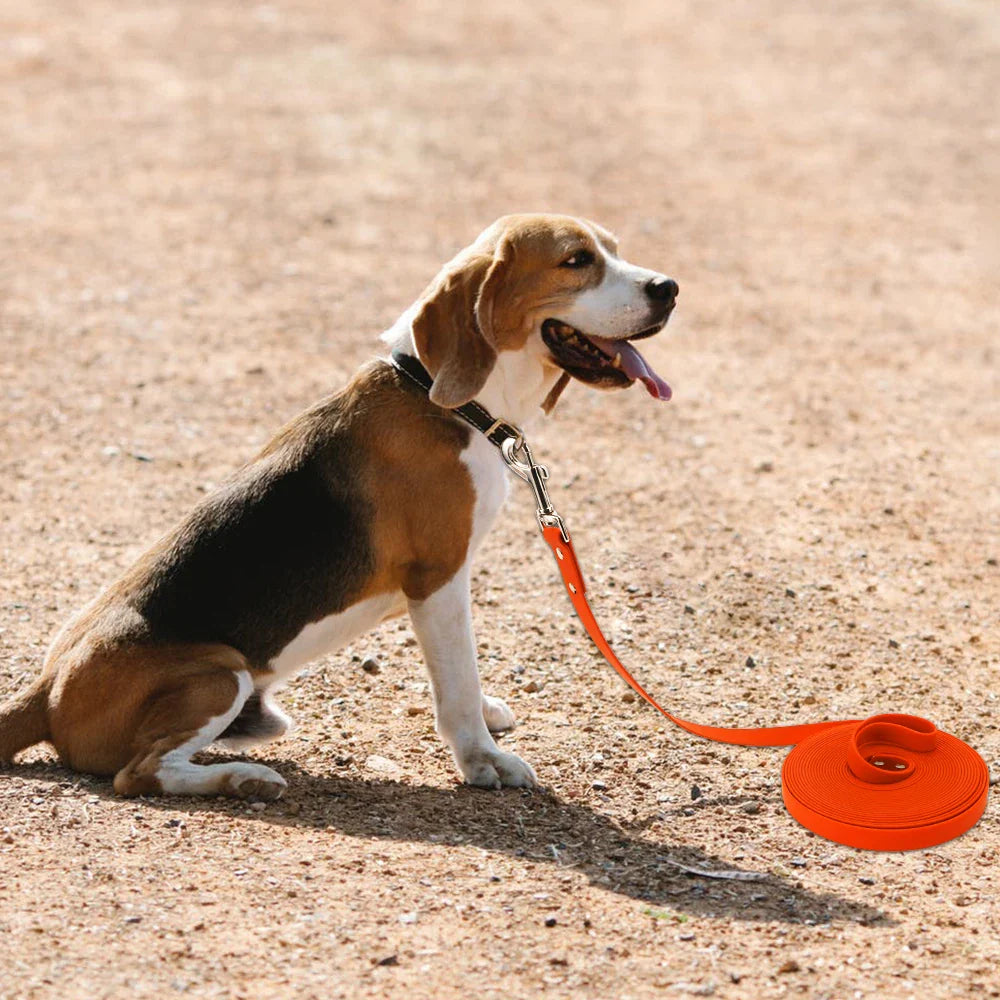 Waterproof Dog Leash Long Pvc Pet Leashes Easy To Clean Rope for Small Medium Large Big Dogs Walking Traning Lead 3m 5m10m 15m Lootquake LLC