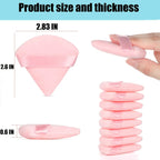 6 Pcs Powder Puff Face Makeup Sponge Soft Velour Triangle Powder Puffs For Loose Powder Body Powder Cosmetic Foundation Beauty S Lootquake LLC