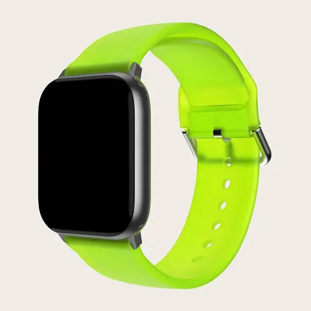 Apple Watch Silicone Strap - Colorful Floral Pattern Band BandsCo Straps