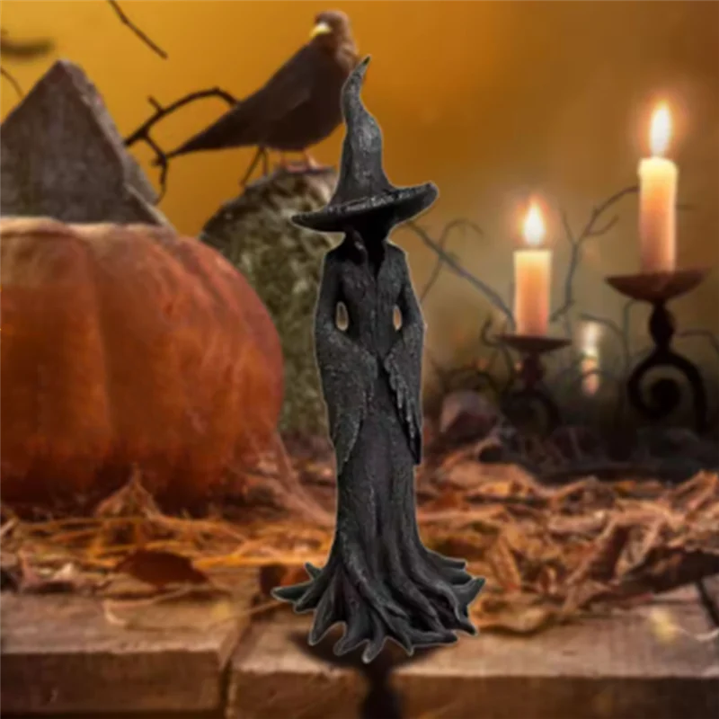 HHO-Craft Halloween Girl Decorations Halloween Crafts Ornaments Ghosts Decoration Outdoor Accessories