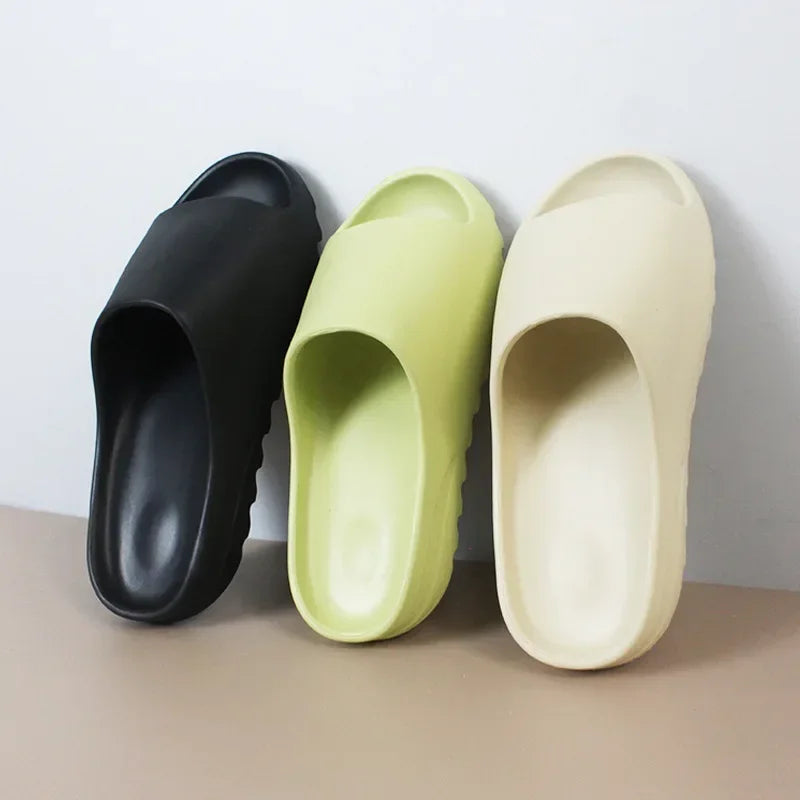Size Super Soft Eva Sole Summer Slippers for Men Women Bottom Indoor Home Slides Sandals Beach Shoes Male Slippers Flip Flops Lootquake LLC