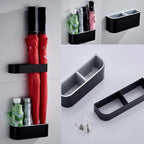 Portable Wall Mounted Umbrella Storage Rack Creative Wall Umbrella Clip Holder Racks Home Storage Hanger Organizer Lootquake LLC