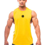 Muscle guys Low Cut Fitness Tank for Men