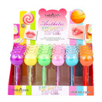 2 In 1 Cute Lollipop Lip Gloss Moisturizing Lip Plumper Lip Balm Lipstick Mineral Oil Lip Nutritious Lips Care Makeup Cosmetics Lootquake LLC