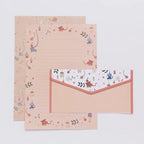 Vintage Flower Envelope Floral Creative Envelope Flower Printing Cute Cartoon Pattern Office Supplies With Letter Paper Lootquake LLC