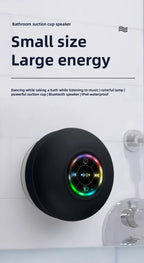 Mini Bluetooth Speaker Waterproof Bathroom Audio Wireless Shower Speakers RGB Light for Phone Soundbar Hand Free Car Loudspeaker Lootquake LLC
