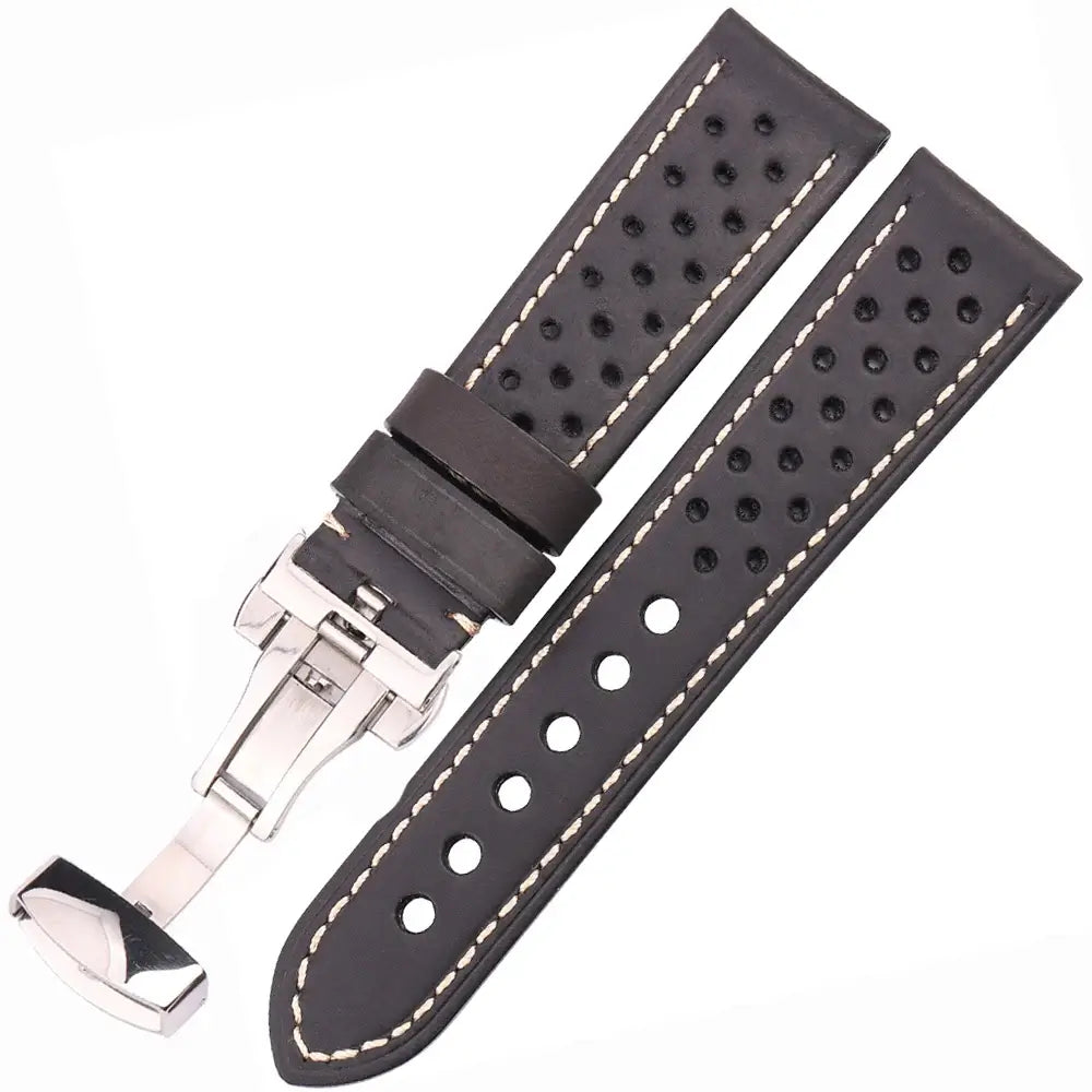 Samsung Galaxy Watch Leather Band Breathable Stylish Design - SJB-DIAMOND ELITES