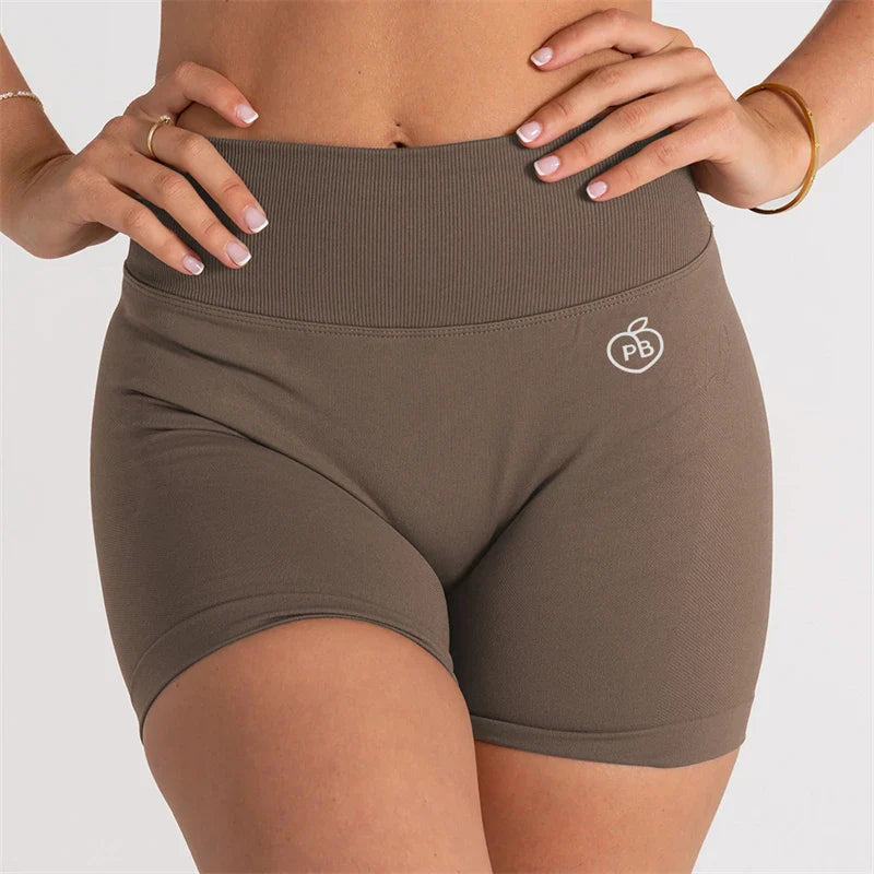 V-Back Scrunch Butt Shaping Shorts THRIXINE