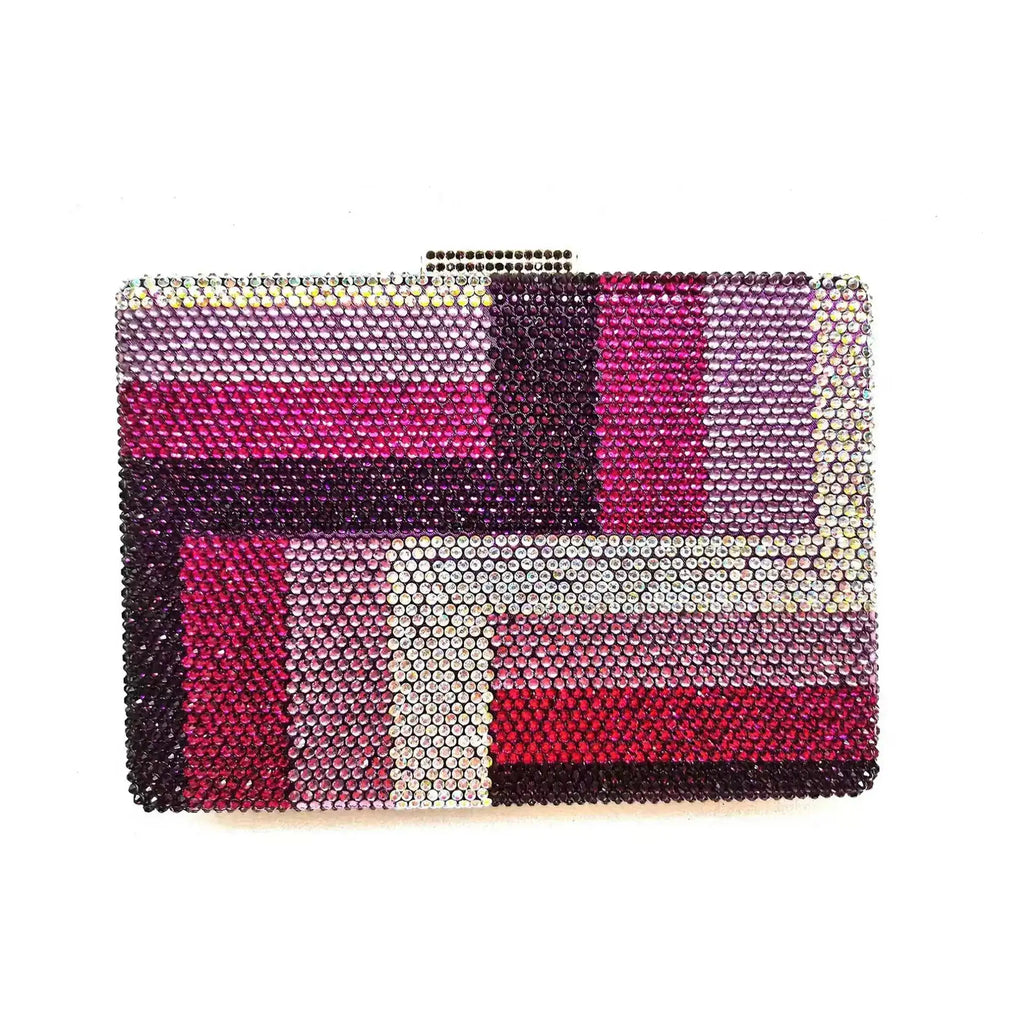 XIYUAN 2025 Women's Wallet Gem Dinner Clutch Purses Wedding Party Christmas Gift Evening Purse Bag Glass Rhinestone Evening Bags