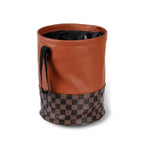 Car Mounted Foldable Garbage Bin with Multifunctional Storage Waterproof Back Mounted Large Capacity Garbage Bin Car Accessories