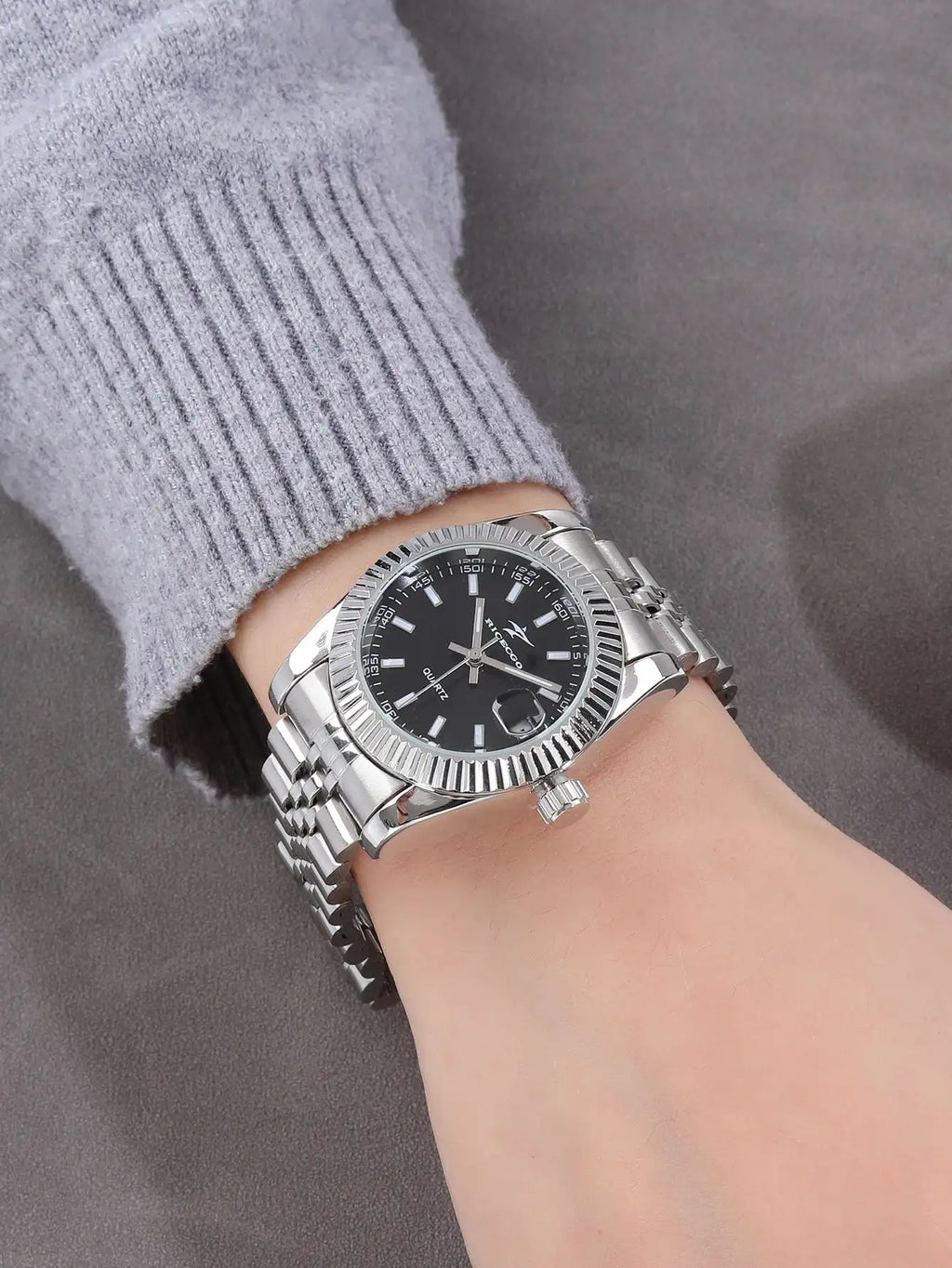 Fashion Woman Simple Quartz Wristwatch Classic Luxury Stainless Steel Watchband Ladies Watches Reloj Feminino WristWatch
