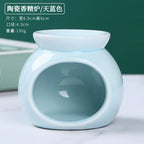 Essential Oil Burners Wax Melt Warmer Aromatherapies Aromas Diffuser Furnaces Ceramics Tealight Holder Decors Lootquake LLC