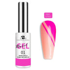 5ML Gold Silver Metallic Liner Paint Gel Polish Chrome Mirror Metal Effect Super Bright French UV LED Semi Permanent Nail Gel Lootquake LLC