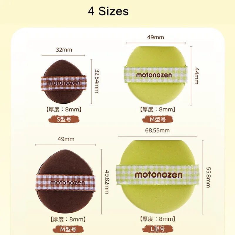 MOTONEOZEN 4pcs Makeup Blending Puffs Powder Foundation Concealer Details Cosmetic Beauty Sponge Applicator Tool Wholesale Lootquake LLC