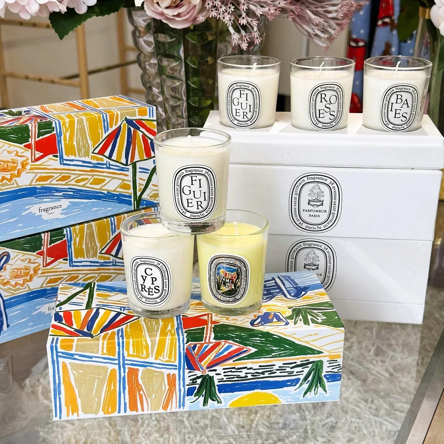 Aromatherapy Candle Natural Plant Scented Candles French Fragrance Fresh And Elegant Lasting Air Companion Aroma Gift Lootquake LLC