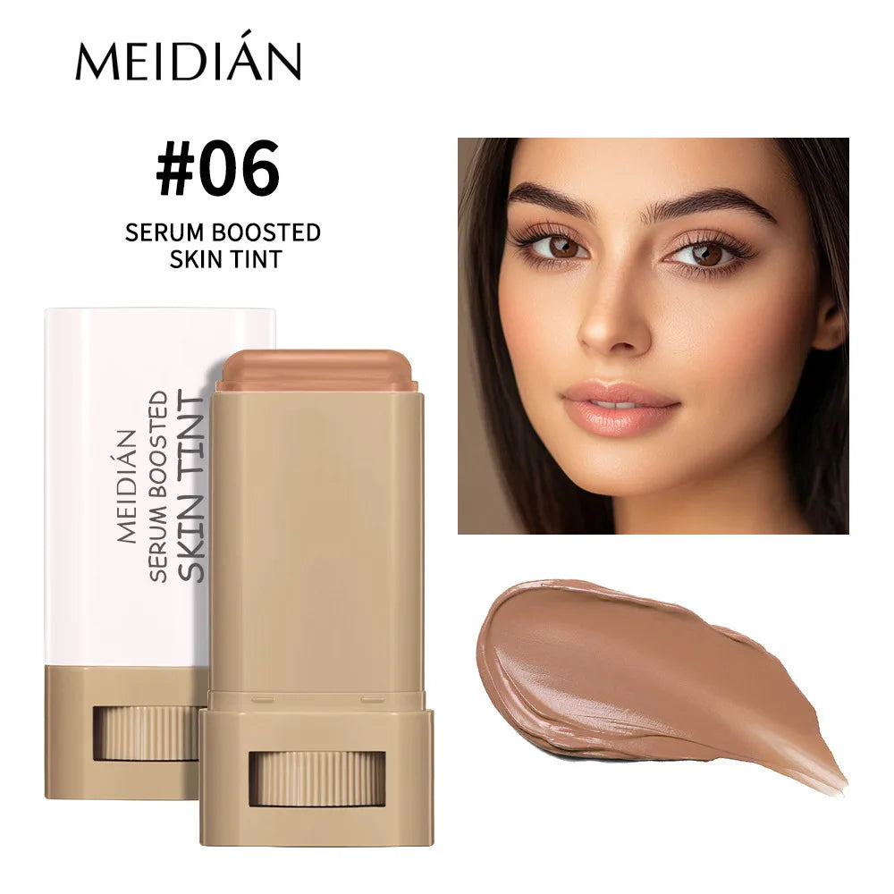 Waterproof And Lasting Temperature Change Foundation Make-up Cream Stick Luster Moisture Concealer Moisturizing LiquidFoundation Lootquake LLC