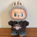 Labubu Clothes Doll American Hip Hop, V1 V2 Doll Clothing Accessories, Labubu Clothes Designer,15/17cm Doll Toy Lootquake LLC