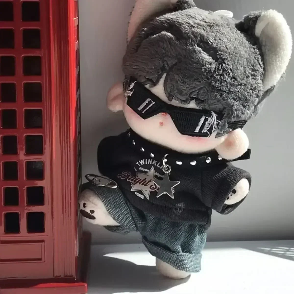 Labubu Clothes Doll American Hip Hop, V1 V2 Doll Clothing Accessories, Labubu Clothes Designer,15/17cm Doll Toy Lootquake LLC