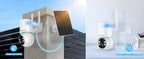 Jennov Solar Security Camera Outdoor Wireless, 2K 3MP 360° View Battery Powered WiFi CCTV Camera with Solar Panel IP66 Lootquake LLC