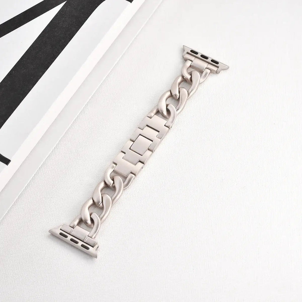 Apple Watch Metal Chain Strap - Premium Stylish Design BandsCo Straps