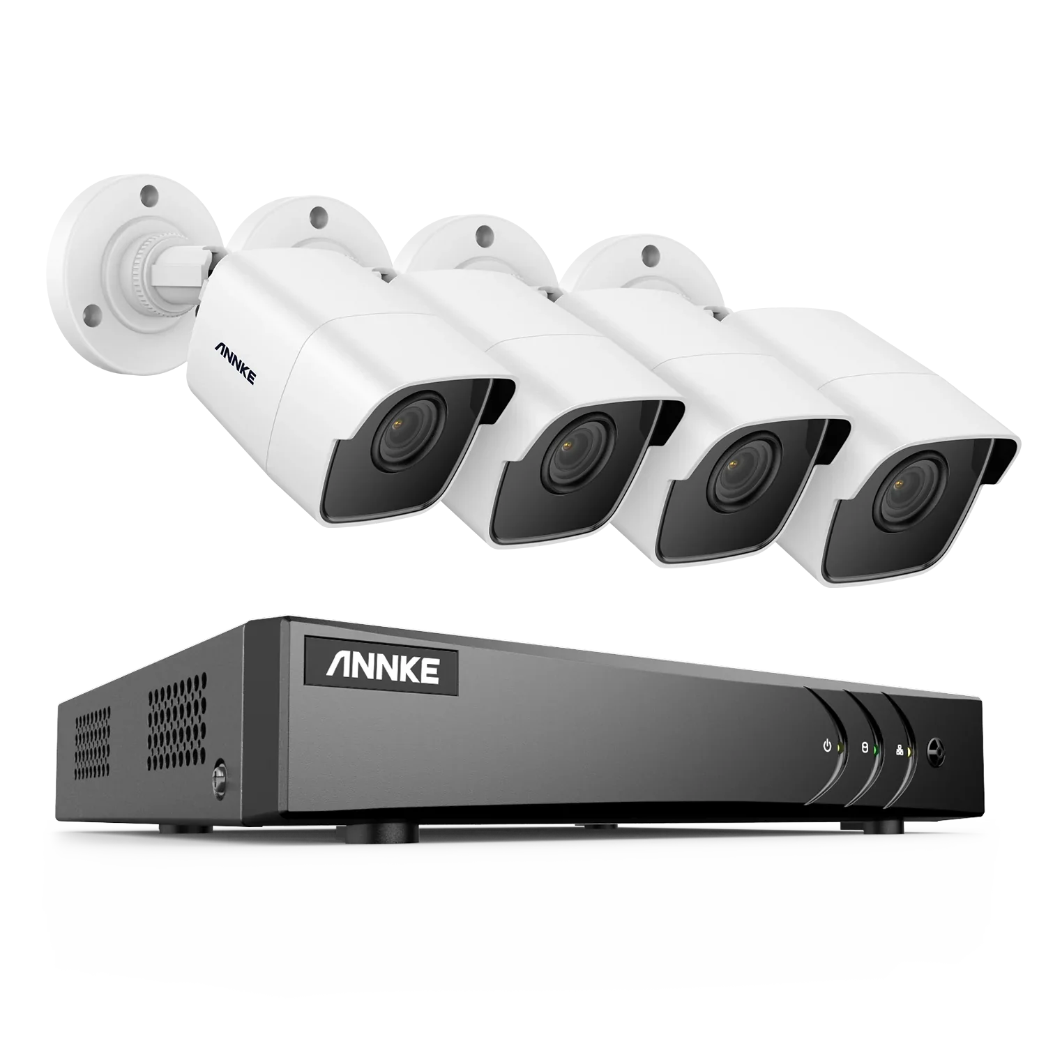 ANNK H.265+ 5MP Lite Ultra HD 8CH DVR CCTV Security System 8PCS Outdoor 5MP EXIR Night Vision Camera  Video Surveillance Kit