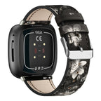 Fitbit Versa & Sense Leather Band - Premium Classic Design - SJB-DIAMOND ELITES