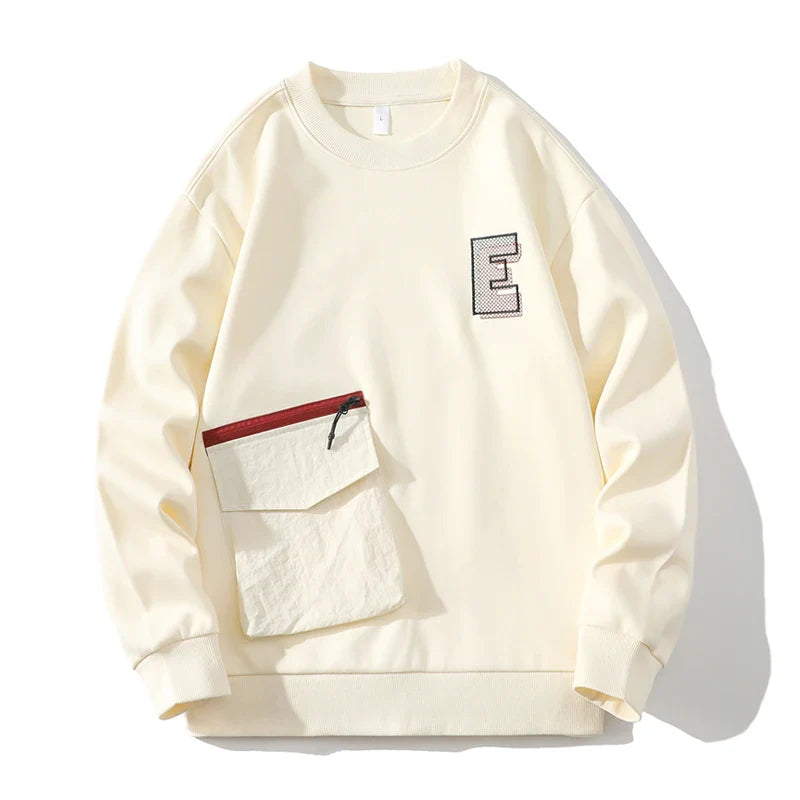 Autumn Spring 2024 Hoodies Sweatshirt For Men's Grey Blue Hip Hop Punk Pullover Streetwear Casual Fashion Clothes OverSize 5XL Lootquake LLC