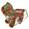 Pet Supplies Dog Raincoat Waterproof New Transparent Plastic Fashion Poncho Personalized Color Edge Costumes for Large Dogs Lootquake LLC