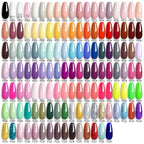 LILYCUTE 5Pcs/Set 7ML Red Brown Nail Gel DIY Nail Art Semi Permanent UV Gel Polish Long Lasting Design Manicure Kit Supplies Lootquake LLC