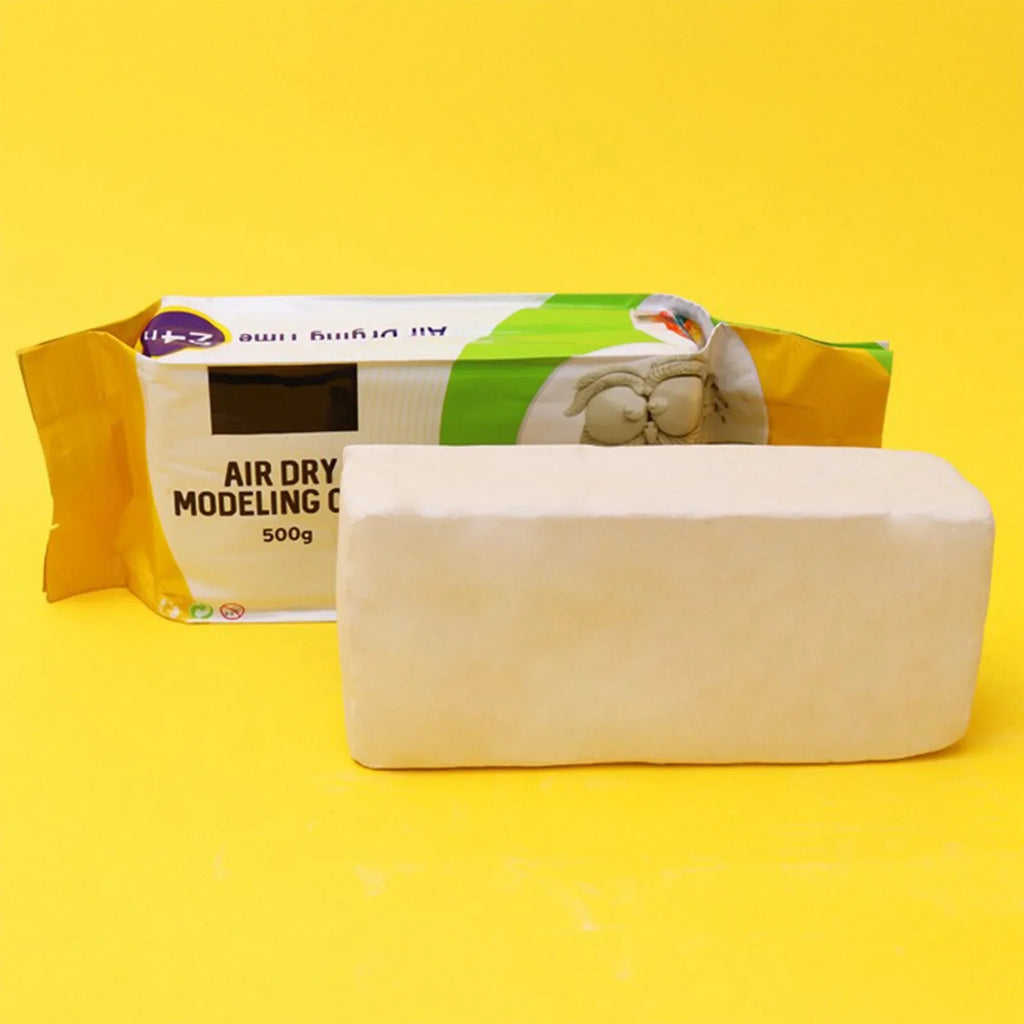 Cold Porcelain Sculpt Air Dry Clay Soft Paper Clay Plaster Modeling Stone Powder Clay Air Dry Hardening DIY Sculpture Statue