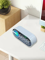 Wireless Bluetooth speaker, mini design with multiple functions as a clock, outdoor version subwoofer is powerful Lootquake LLC