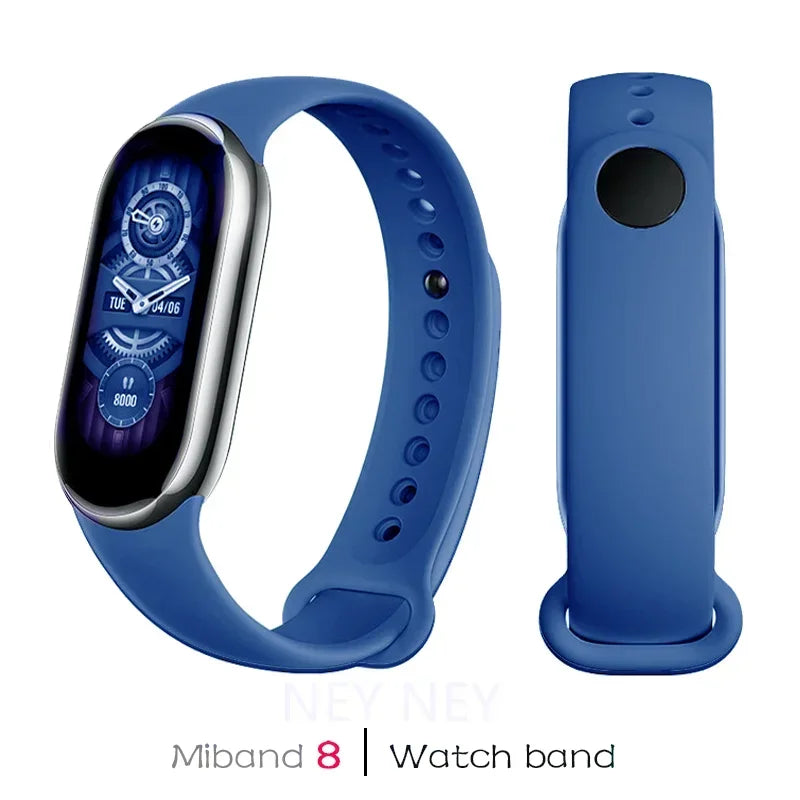 Sport Watchbands For Xiaomi Mi band 8-9 NFC Replacement miband9/8 silicone Bracelet waterproof Strap smart mi band 9 Accessories Lootquake LLC